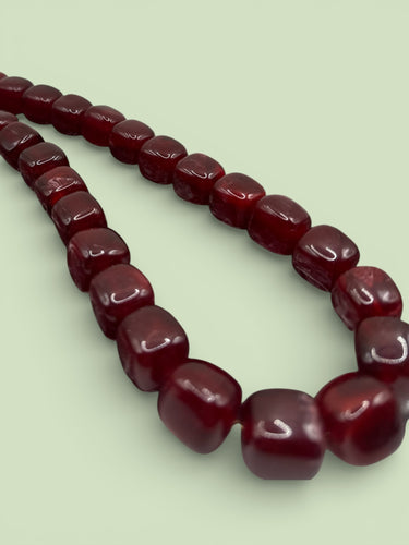 Ruby Sculpt Necklace