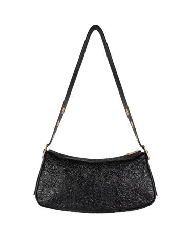 The Shai Paper Black leather